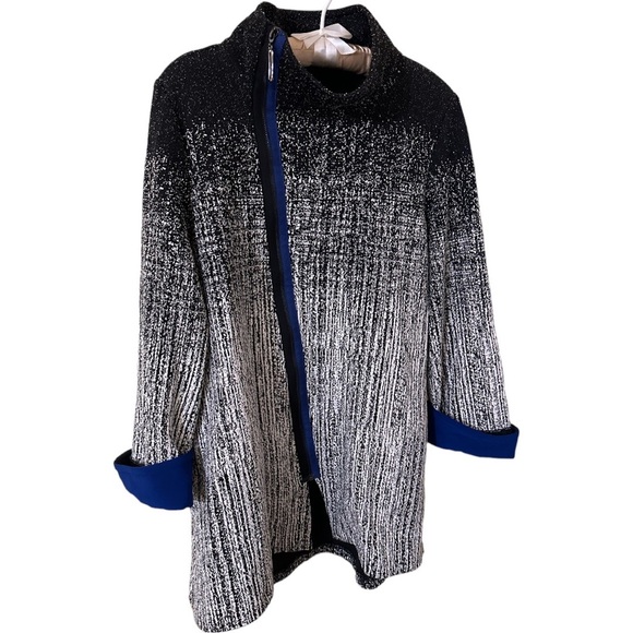 IC by Connie K Asymmetrical Jacket sz Large - Picture 5 of 16